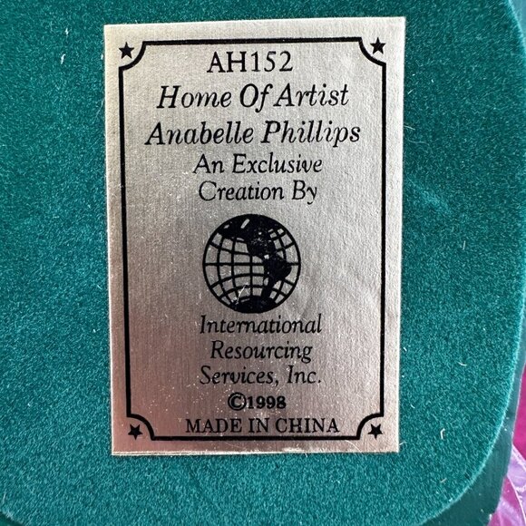 LIBERTY FALLS COLLECTION "HOME OF ARTIST ANABELLE PHILLIPS" # AH152, NEW w/o BOX - Picture 8 of 8